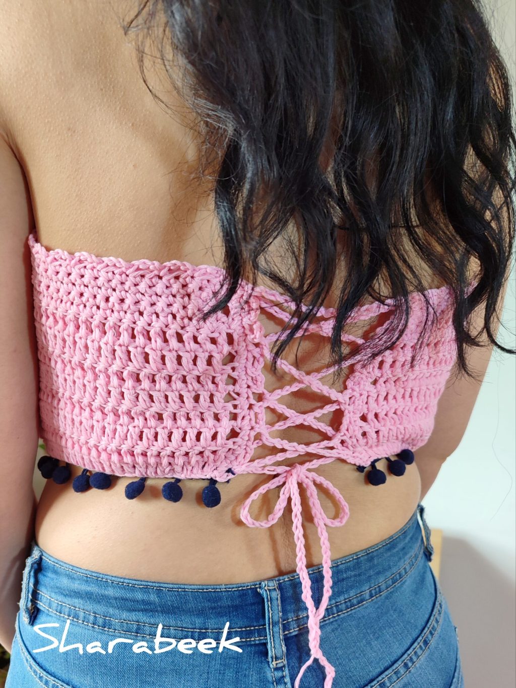 Crop Top. Rose