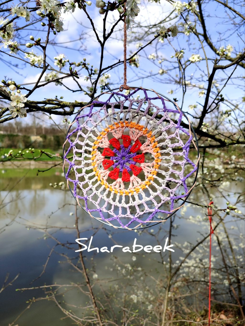 Attrape-rêves . Rouge