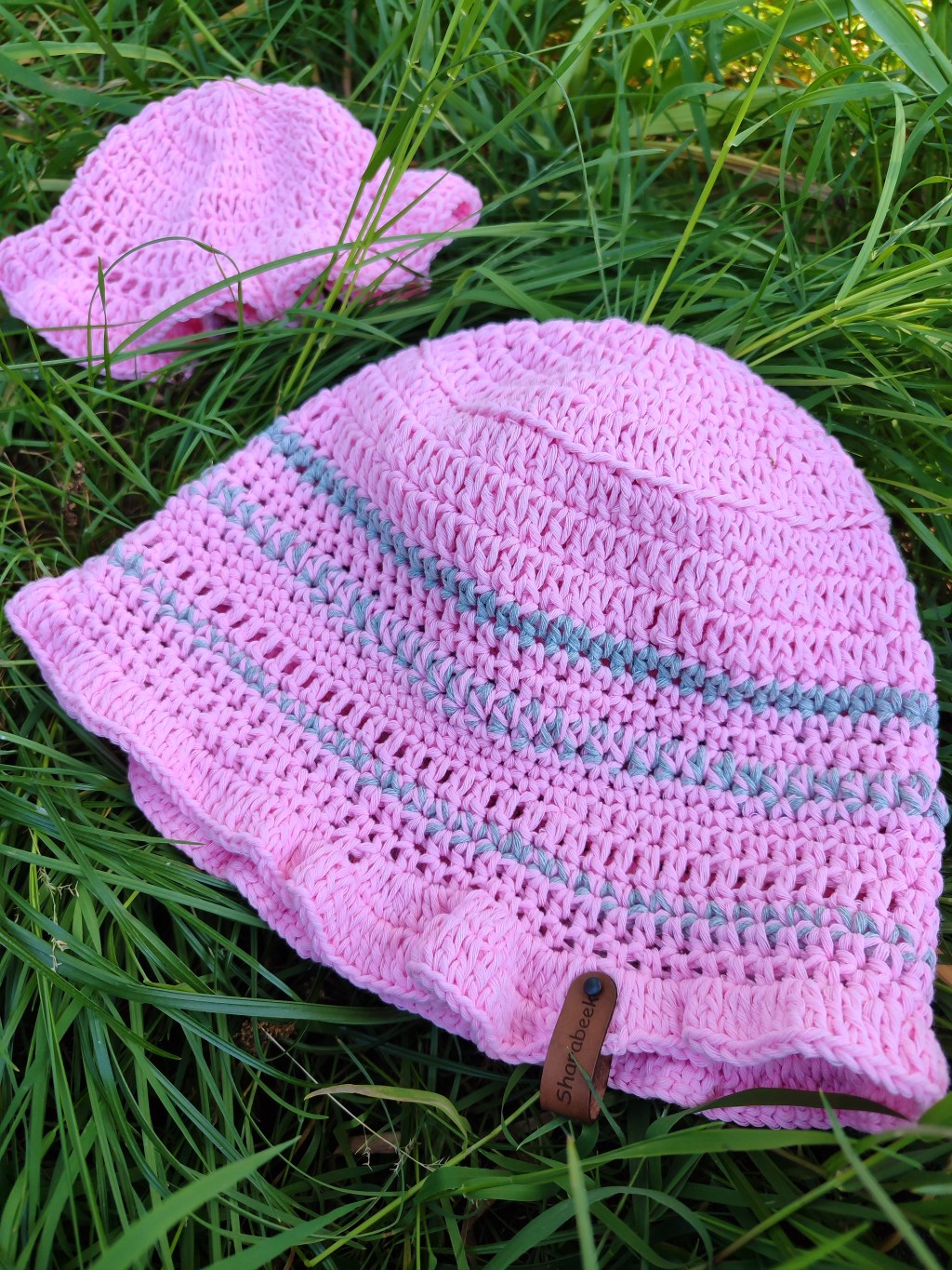 Chapeau d’été. BLEU