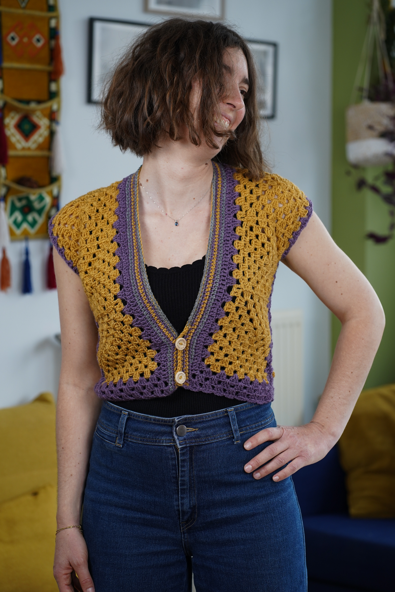 Gilet nadia. jeune